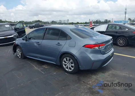 2021 Toyota Corolla Le из США, поврежденный, VIN 5YFEPMAE0MP236341